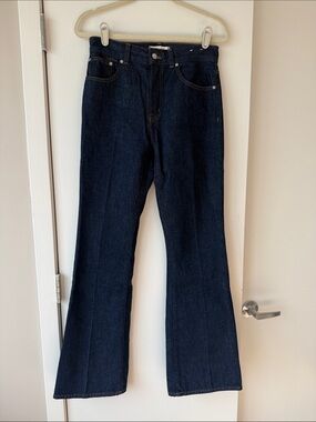 Madewell The Vintage Flare Jeans - Dark Blue